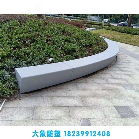郑州清水座椅定制厂家  清水混凝土构件 清水座椅定制价格