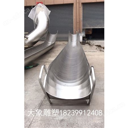 安阳不锈钢滑梯  不锈钢滑梯定制 滚筒不锈钢滑梯