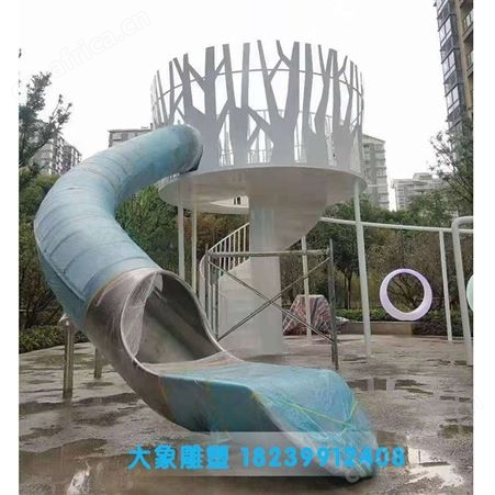 不锈钢大型滑梯 不锈钢滑梯定制 造型滑梯