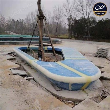 华豫大象 户外玻璃钢树池 玻璃钢坐凳批发