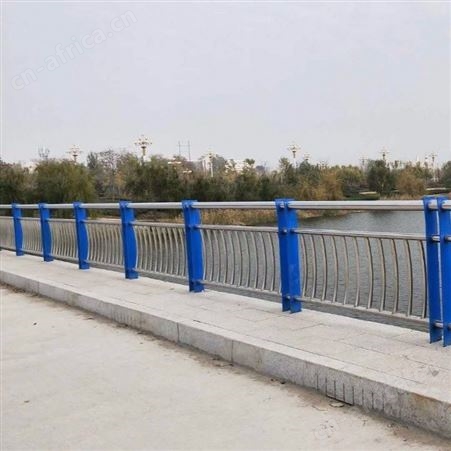 304不锈钢复合管桥梁护栏 现货直销河道景观防护栏 耐腐蚀高架桥防撞栏杆报价
