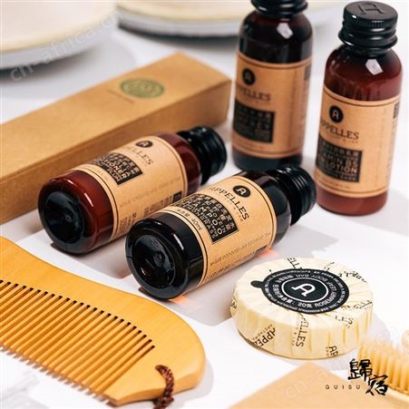 牛皮纸包装民宿一次性洗漱用品 竹牙刷木梳子酒店洗浴品牌套装