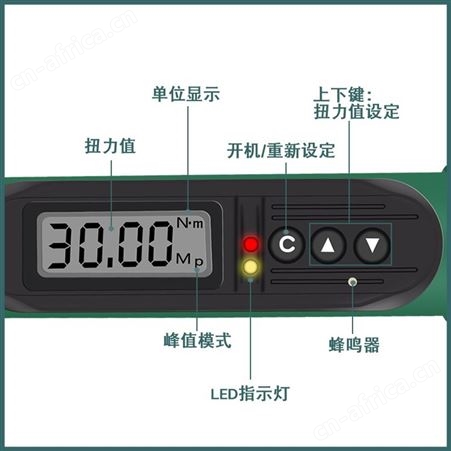中国台湾进口PLARZ电子数显钢筋扭力扳手钢筋直螺纹套筒扭矩检测预置