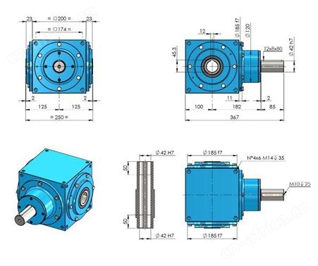 德国原装unimec TP 407 螺旋升降机