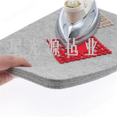 熨烫板灰色毛毡，新西兰羊毛熨衣垫毛毡，熨烫垫毛毡