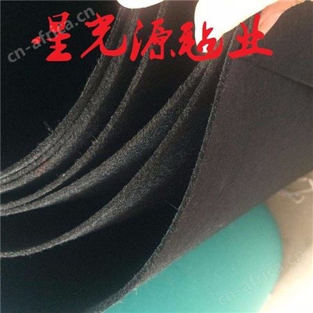 机盖隔热棉毛毡，热压成型毛毡布