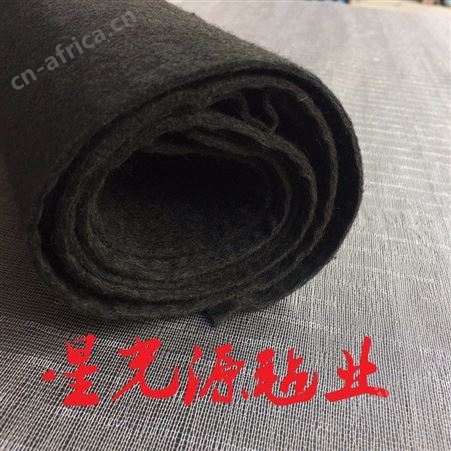 机盖隔热棉毛毡，热压成型毛毡布