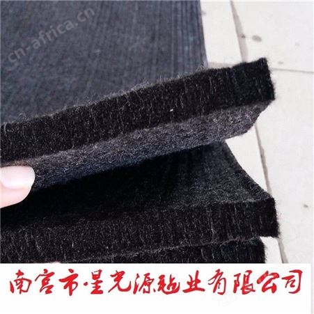 白色化纤毛毡，涤纶毛毡条，汽车座椅硬质针刺毡