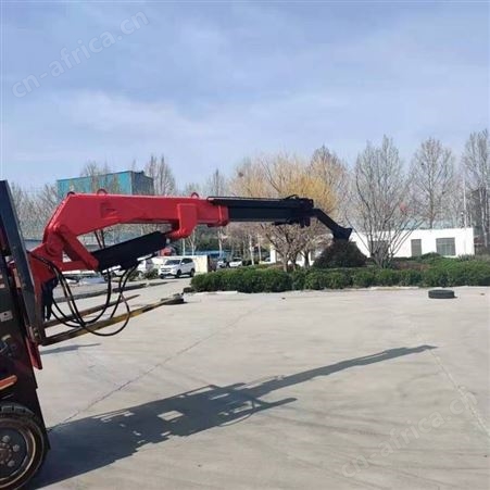 叉车配吊臂 叉车吊折臂 叉车吊车一体机 安装简单操作便利