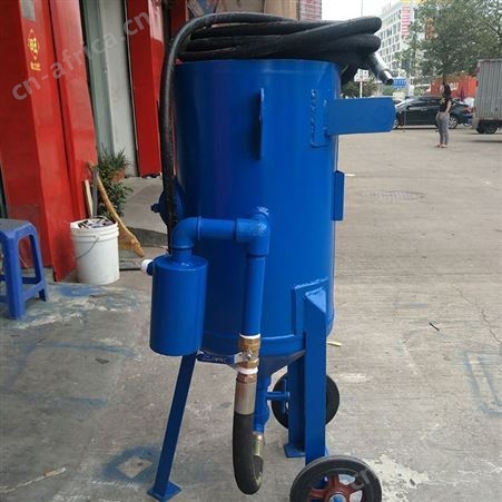 全自动助力 小型移动式喷砂除锈机 多功能钢结构打砂机