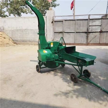 粉碎式小型 多功能苞米杆子揉丝机 干湿两用高喷铡草机