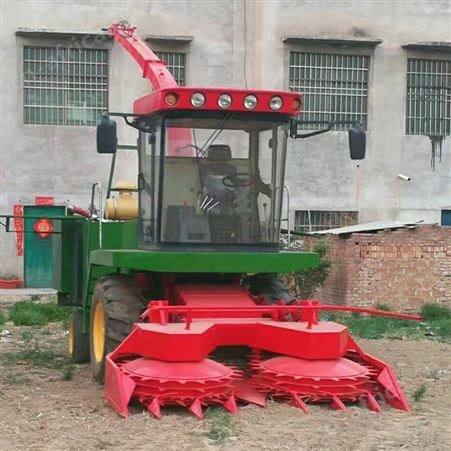 农作物收割 圆盘式悬挂牧草收获机 小型秸秆粉碎青储机