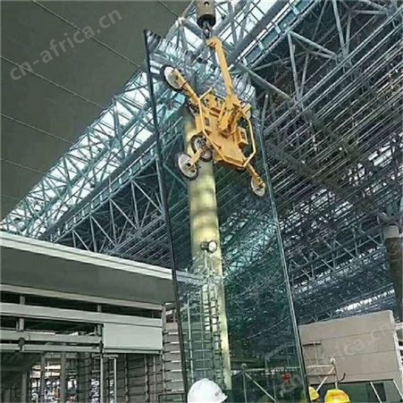 幕墙翻转真空吸盘机 电动玻璃吸盘翻转90° 吊装神器盛祥顺