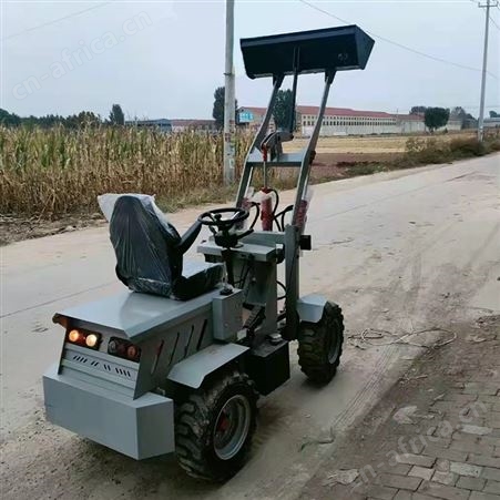 前卸式 工程建筑移动小铲车 养殖场用四驱装载机