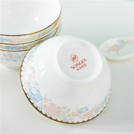 松发瓷器 花香随行餐具 美誉中山礼品定制 礼品代理商加盟 MY-SFTC-（T）-23