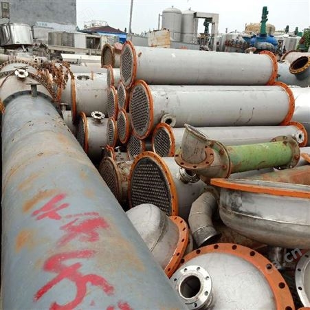 超跃设备-二手304材质冷凝器二手不锈钢换热器