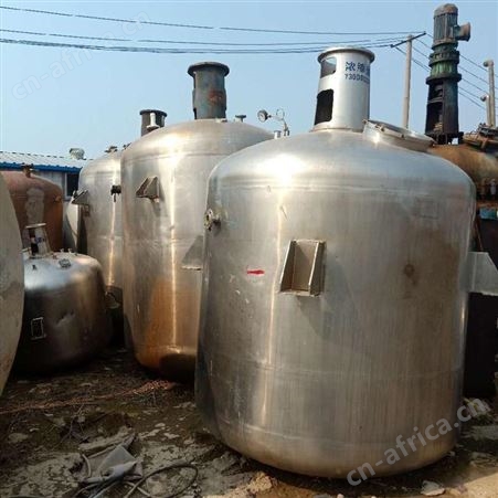 收售搪瓷反应釜 二手5立方反应釜采购 小型搪瓷反应釜厂家
