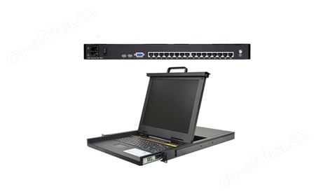 CAT5 LED KVM多电脑自动切换器  (YK-UC1716)