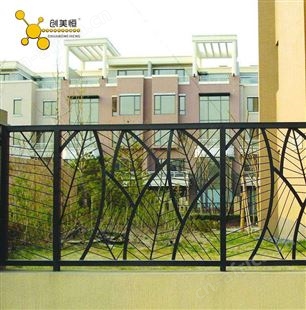 厂家批发室外阳台防护栏   楼 道不锈钢扶手栏杆  别墅阳台铝艺护栏