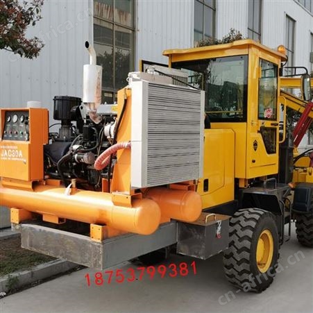 汇鑫护栏打桩机 简易护栏打拔一体机 高速公路926打拔钻厂家