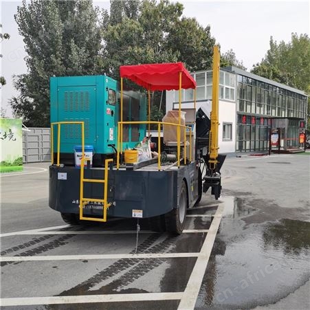 履带路缘石滑膜机 隔离带成型机 防撞墙成型机 路沿石成型机