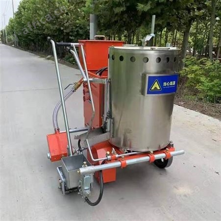 热熔划线机 手推式热熔划线机 路面划线机