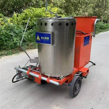 热熔划线机 手推式热熔划线机 路面划线机
