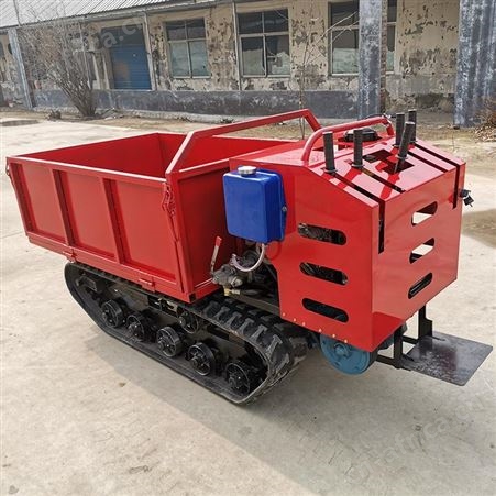 8吨轻型履带翻斗车 全地形果园履带翻斗车