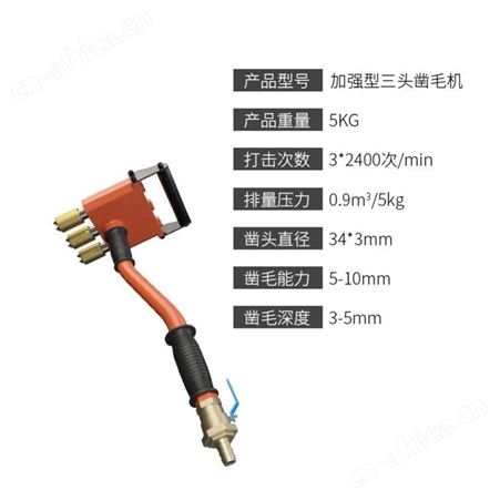 汇之鑫打毛机荔枝面手持桥梁凿毛机墙面翻新小气泵高速箱梁双头面积隧道