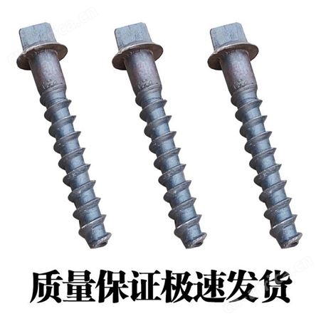 汇鑫螺旋道钉钢轨 高强度道岔螺栓道口钉固定轨钉螺旋量大可定制国标