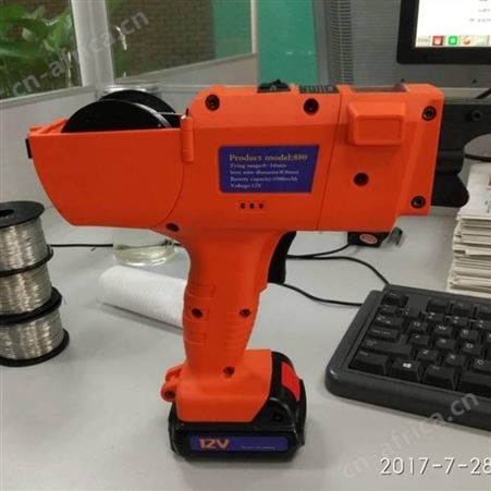 6-25手持式钢筋捆扎机 工地便携式钢筋绑扎机 电动钢筋捆扎机