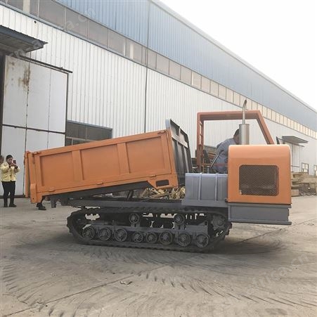 8吨轻型履带翻斗车 全地形果园履带翻斗车