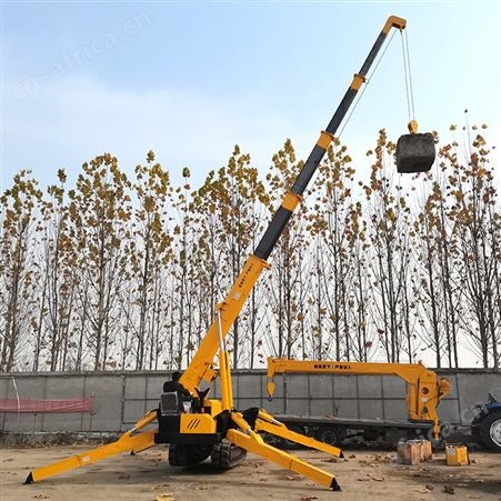 供应六棱臂蜘蛛式履带吊现货 科特威尔12吨蜘蛛式履带吊