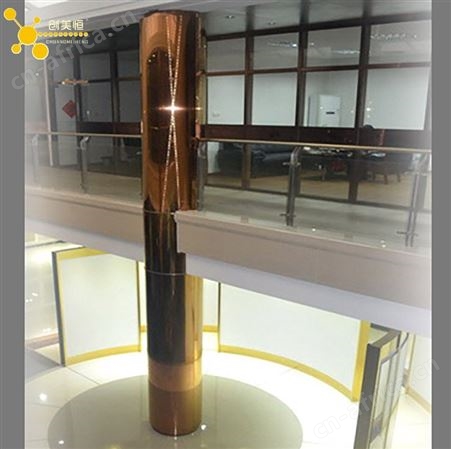酒店不锈钢包柱 蜂窝不锈钢包柱颜色均匀