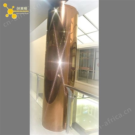 不锈钢包柱子 超市不锈钢包柱设计定制