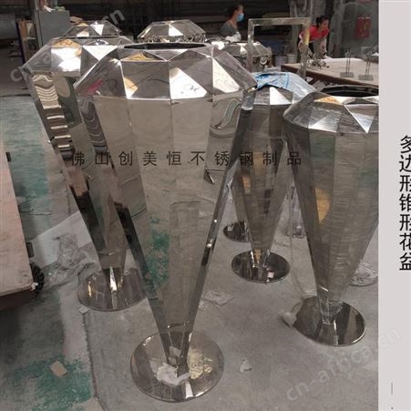 订做钛金不锈钢花盆容器 园艺花箱