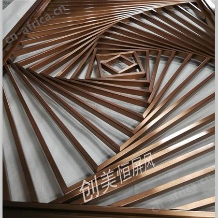 彩色不锈钢屏风 加工不锈钢屏风型号尺寸