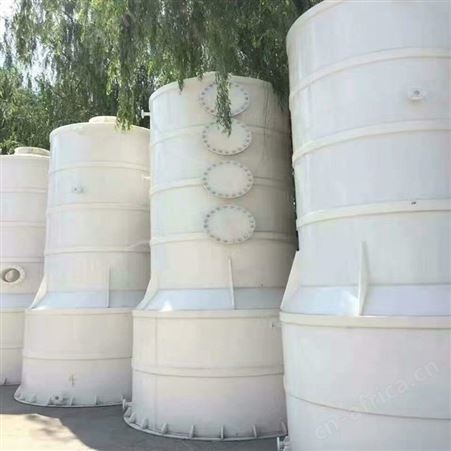 河南郑州锦华厂家特卖1800*5200型号13000风量PP喷淋塔洗涤塔酸雾废气吸收塔