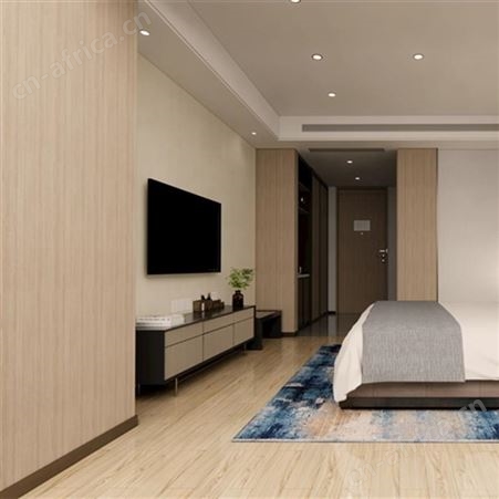 广东朴舍家具白蜡木酒店实木床 乌金木沙发  酒店全屋家具 工厂