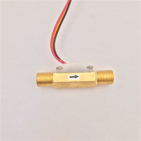 USC-HS21THUSC-HS41TA 0.3-3L/min 2分螺纹铜霍尔水流量传感器