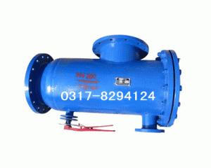 一次网卧式角通除污器