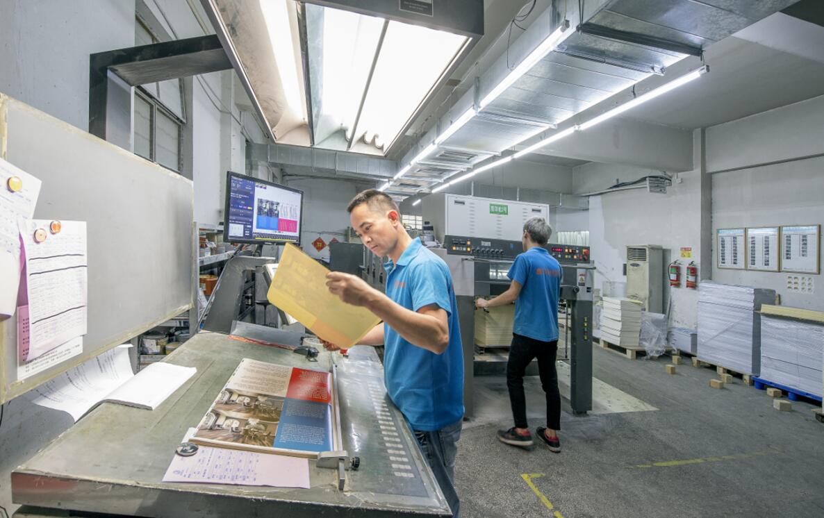 湖州新天地印刷印刷车间印刷业最难印的九种颜色