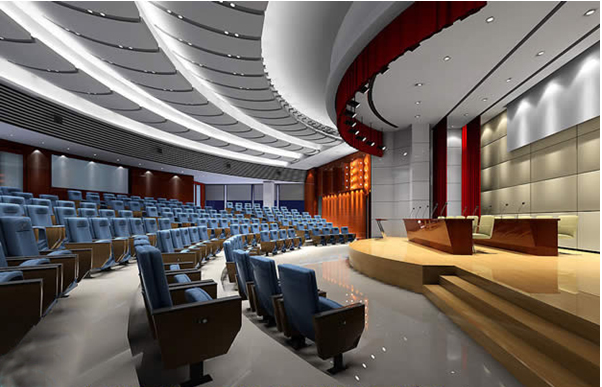 报告厅专业音响平面图