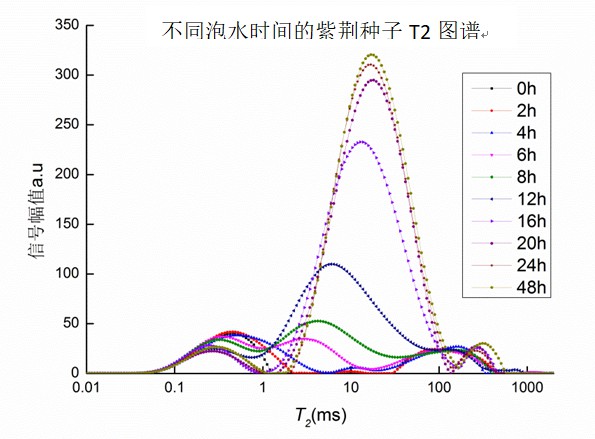 低场核磁研究种子泡水过程中的T2弛豫与MRI成像